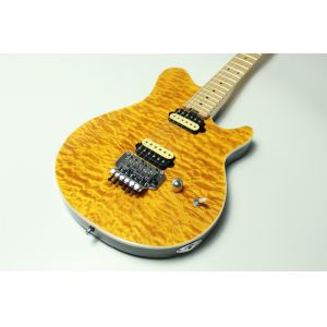 Ernie Ball Music man AXis eletric guitar AAAAA grade quilted maple top floyd