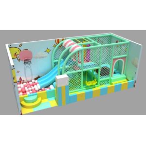 Space Theme Mini School Playground Equipment Toddler Soft Play Equipment