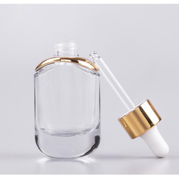 Other Cosmetic CUSTOM Empty Oval Unique Essential Oils Glass Dropper Bottle for Hair Oil 15ml 30ml 50ml 1oz 2oz