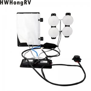China RV 4-ways pneumatic air bladder back lumbar support massage system car seat air lumbar support massage on sale