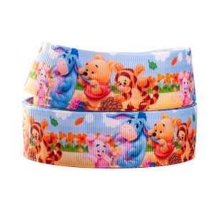 China Factory Wholesale Polyester Custom Printed Satin Ribbon