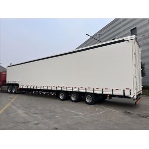Versatile CIMC Tarped Semi-Trailer Frames New Design Durable Customizable For