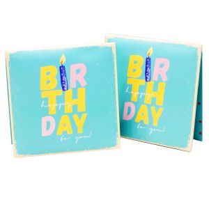 Recyclable 3D Pop Up Greeting Card Personalization for Personalized Wishes