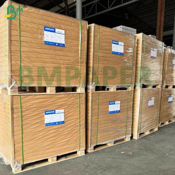 200g 250g Moistureproof White Top Coated Kraft Coard For Frozen Product