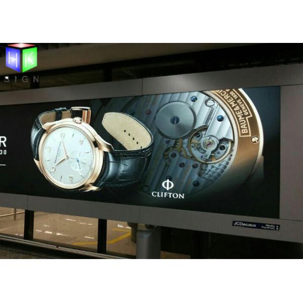 Fabric Poster Frameless LED Slim Light Box Waterproof , Thin LED Light Box