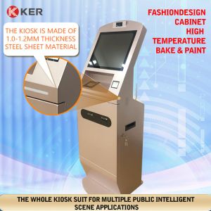 Touch Screen Hotel Terminal Capacitive Self Service Kiosk