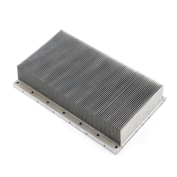 Buy Electronic Devices Skived Fin Heat Sink With Anodized Treatment at wholesale prices