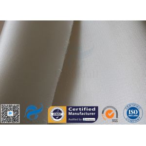 35oz 1.3mm Satin Fiberglass High Silica Fabric For 1200℃ Fire Welding Blanket