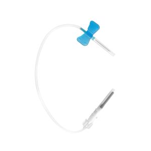 23 Gauge Butterfly Blood Draw Needle Non Pyrogenic With Flashback Window