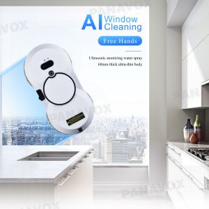 5min/M2 Auto Window Cleaning Robot Household App Controlled Cordless Robot