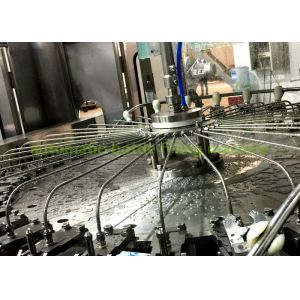 Carbonated Drink Filling Machine / Carbonated Water Filling Plant 5000kg