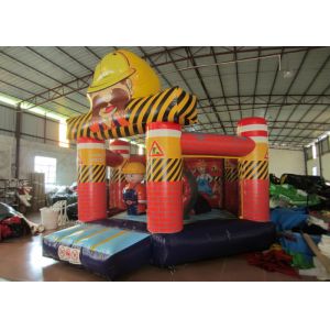 New Construction workers inflatable bouncer inflatable construction site jump