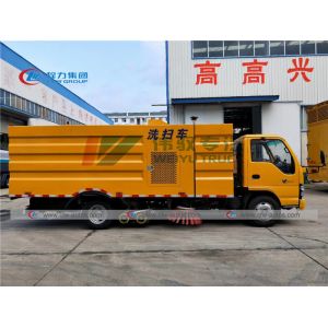 ISUZU Vacuum 4X2 Road Sweeper Truck Left Hand Drive
