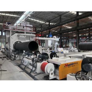 Polyurethane Spraying Foam Preinsulated Steel Pipe Making Machine