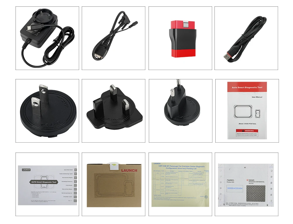 LAUNCH X431 CRP919E / BT Car Diagnostic Tool Automotive OBD OBD2 Scanner Active Test ECU Coding CANFD DOIP 31+ Reset Cod