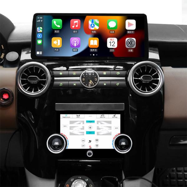 Land Rover Discovery 4 Android Head Unit Radio 2012-2017 10.1 Inch AC Panel