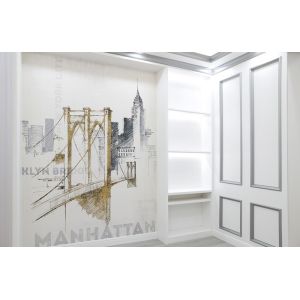 Solid Wood Plastic Intertek PVC Wood Wall Panels