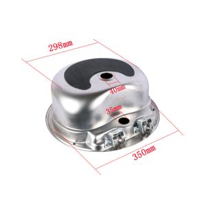 HWHongRV round camper rvs kitchen kit Stainless Steel Sink campervan tempered