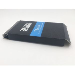 Custom Silver Foil Stamping Underwear Paper Packaging Box With Hanger