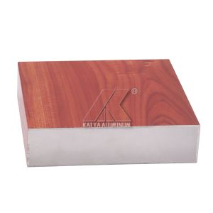 ISO Aluminum Window Extrusion Profiles / Aluminium Wood Grain Tube