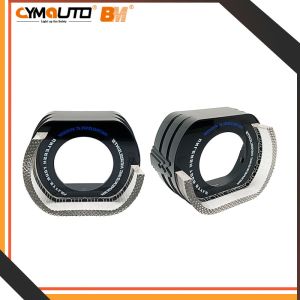 CYMAUTO Crystal 7D Light Guide Integrated Cover White Color 3 Inch Angel Eyes