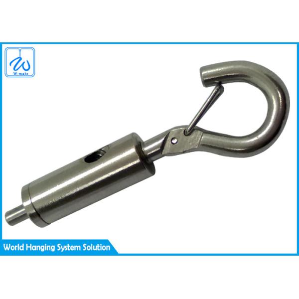 Adjustable Side Exit Cable Grippers With Hook For Aircraft Stainless Wire Rope