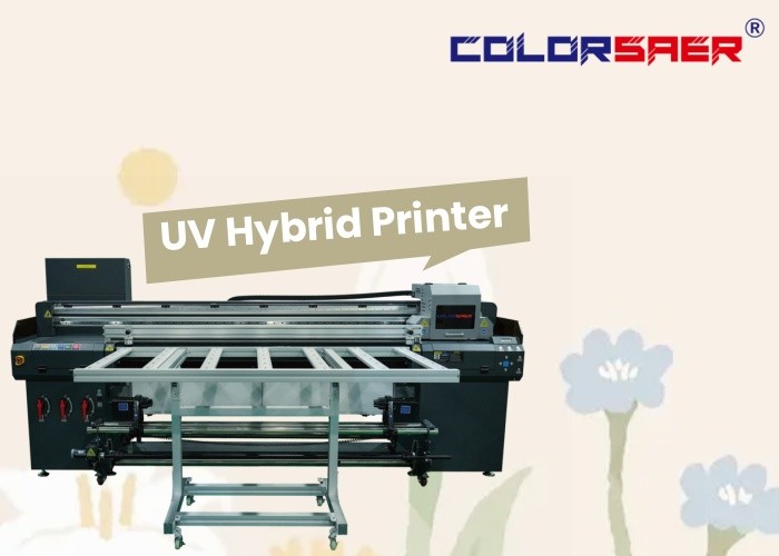 1.8m Large Format Flatbed And Roll To Roll UV Hybrid Printer For Different