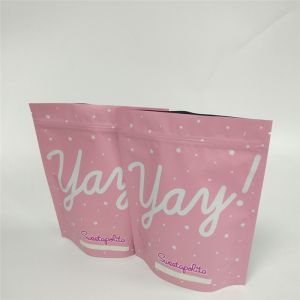 MOPP Metalized Aluminium Foil Bags Matte Frosted Printing