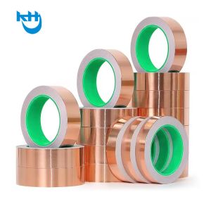 OEM Double Sided Industrial Adhesive Tape Conductive Self Adhesive Copper Foil
