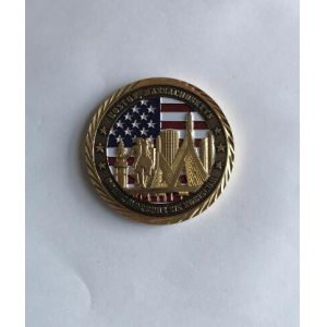 High quality custom logo coin, double electroplating metal souvenir challenge
