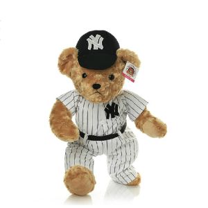 Quality Baseball player bear wholesale stuffed plush teddy bear for sale