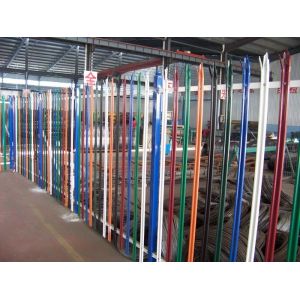 Pvc Coated Paliside Welded Wire Garden Fence