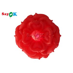 1m 3.3ft Inflatable Lighting Decoration Rose Flower Ceiling Wall Hanging Wedding
