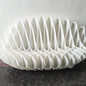 Regular Printing Corrugated Plastic Furniture Chair Anti Friction