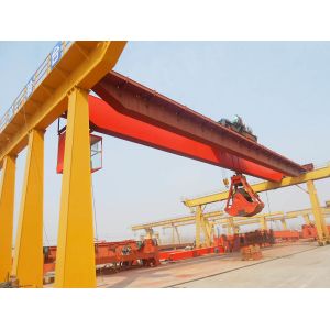 Quality 15000kg 15t Gantry Grab Crane Automatic Lifting For Material Handing for sale