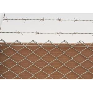 Quality Ventilation Chain Link Mesh Fence 1.0mm-6.0mm With Nylon Mesh for sale