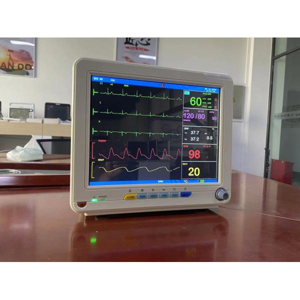 High Accuracy Portable Multi Parameter Patient Monitor With 12.1 Inch TFT LCD