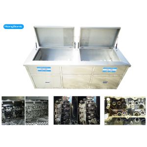 Aircraft Parts Ultrasonic Cleaning Machine 135L AC220V 380V 3phases