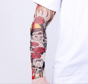 Quality Tattooing Tattoo Sleeve,Summer Sun Cuff, Tattoo, Pattern, Personality Fashion Tattoo;Fabric: nylon 92%,Size: length 35cm for sale
