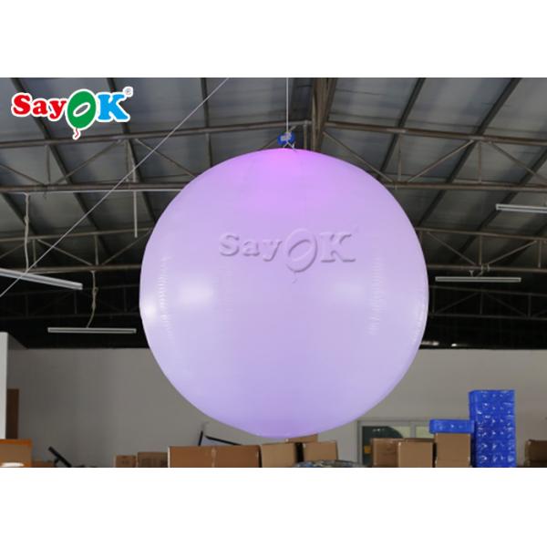 Airstar Lighting Balloon Portable LED Inflatable Ball / Inflatable Air Balloon For Wedding / Advertising