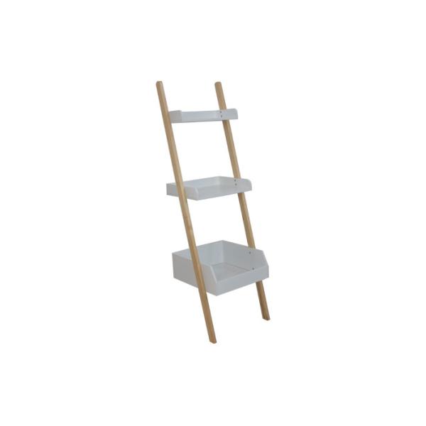 Buy Contemporary Knock Down Bamboo Legs 20KG Step Ladder Bookcase at wholesale prices