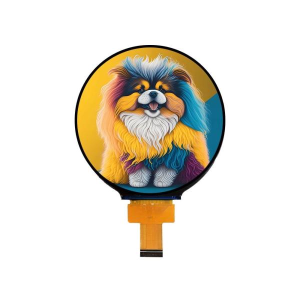 720x720 Display 800 Cd/m2 Round LCD Panel 4 Inch MIPI Interface IPS Full Viewing