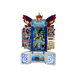 Robots Transform Indoor Amusement Kids Arcade Machine