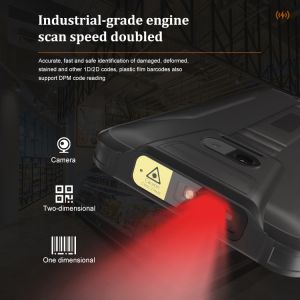 2D Barcode Scanning Rugged Android PDA with IP67 Waterproof 6-inch Display and