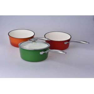 Enamel Light Cast Iron Sauce Pan