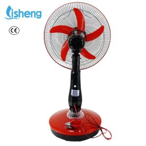 Solar AC / DC Rechargeable Solar Fan 12V / 220V With Adapter
