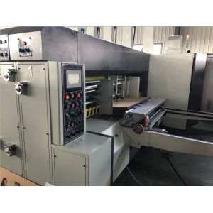 Automatic Flexo Printer Slotter Machine Steel Material With Ink Transfer System