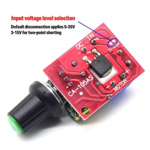 CA-105AS 35V 5A 90W PWM Motor Speed Controller Adjust Board Switch