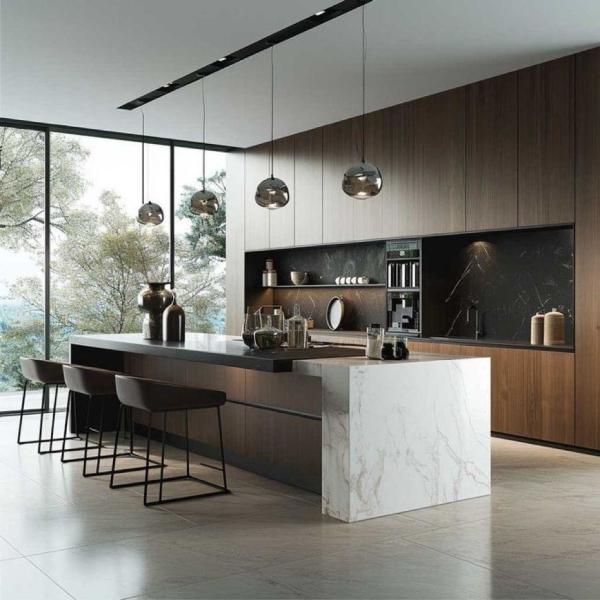 Modern Designs Full Furniture Lacquer Modular Kitchen Cabinets