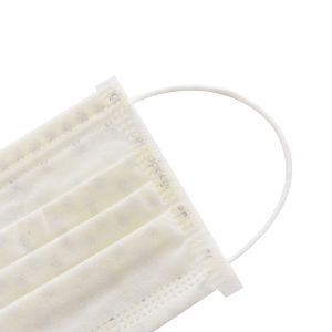 Surgical Disposable Protective Face Mask Yellow 3 Layers